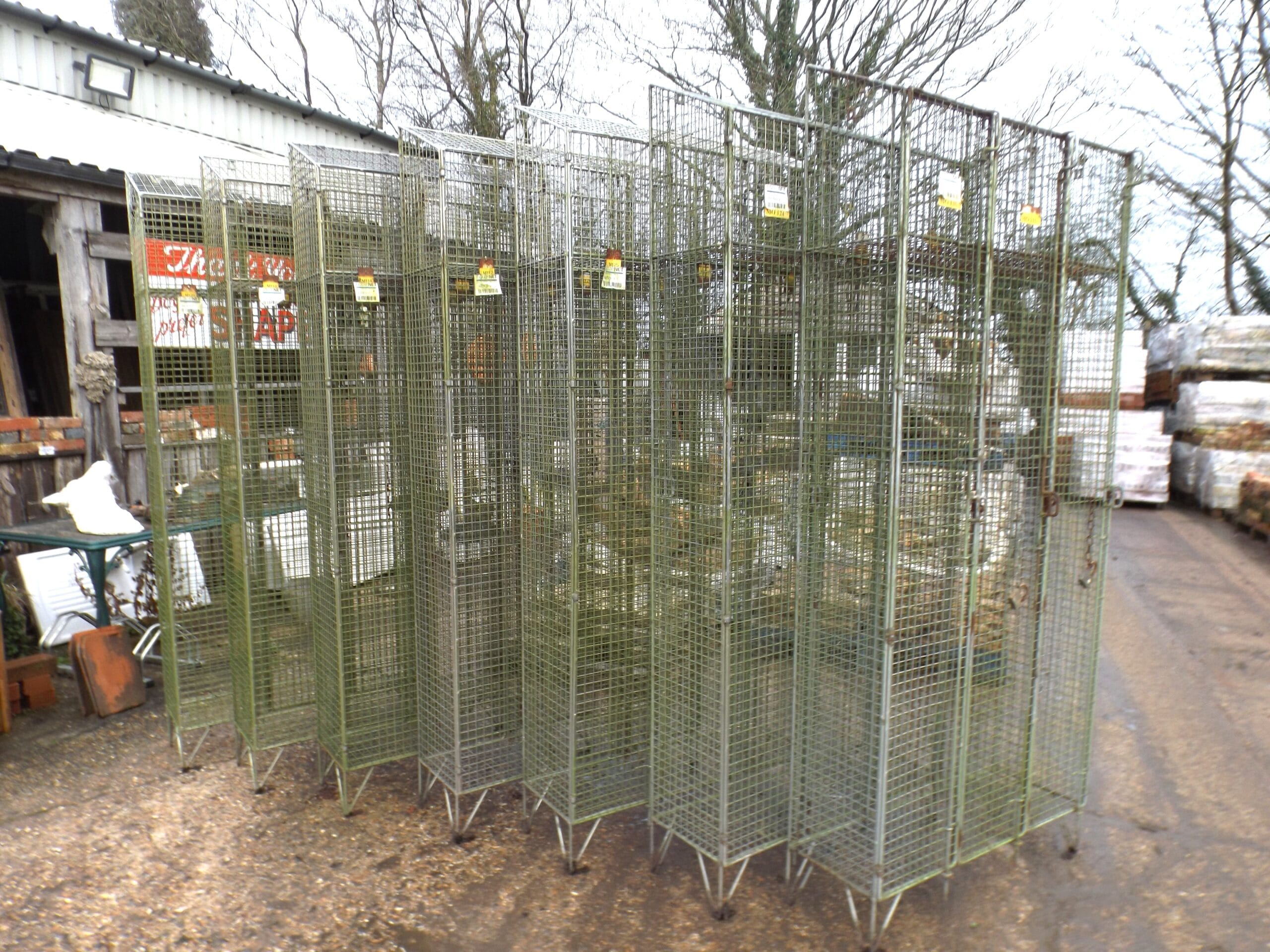 Vintage Wire Lockers - Best Reclamation Wire Lockers