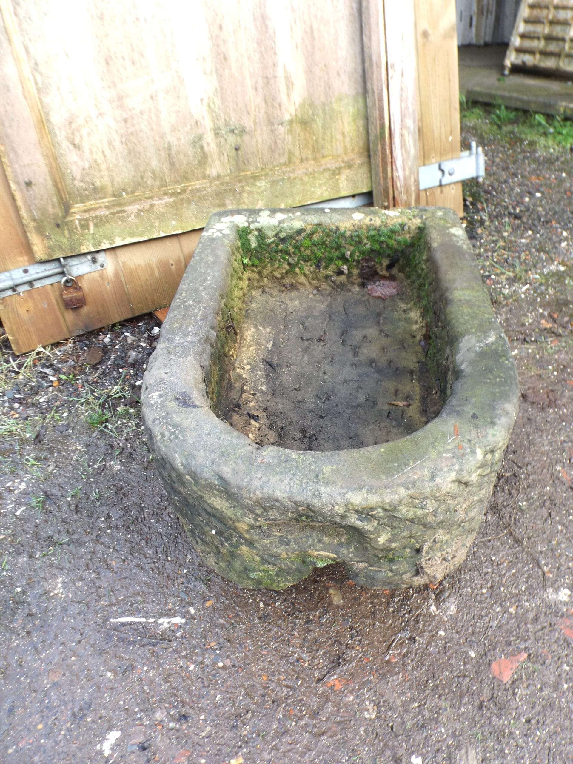 Weathered York Stone Trough - Best Reclamation Yorkstone Trough
