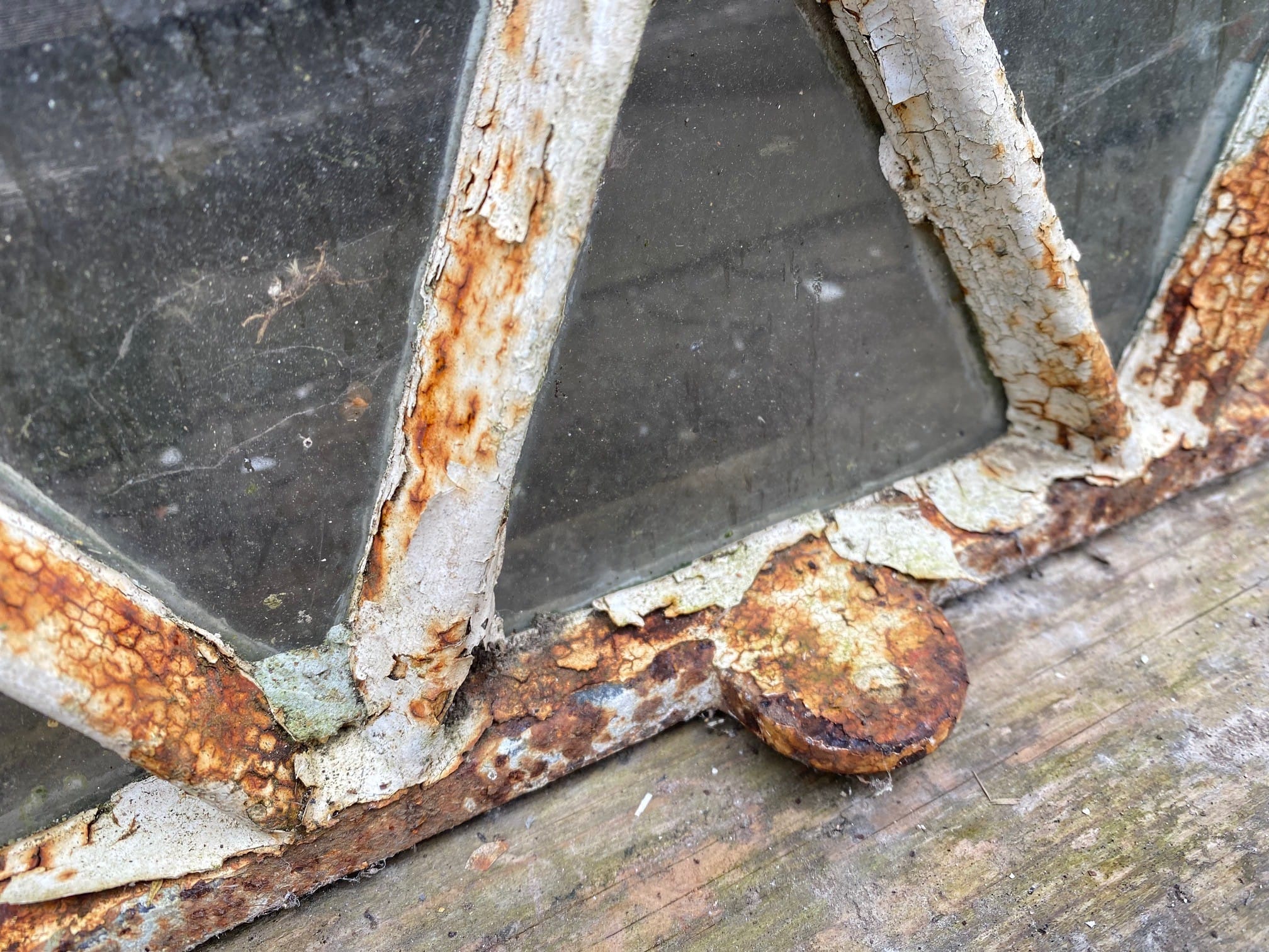 Antique Cast Iron Diamond Lattice Window - Best Reclamation Doors &Amp; Windows