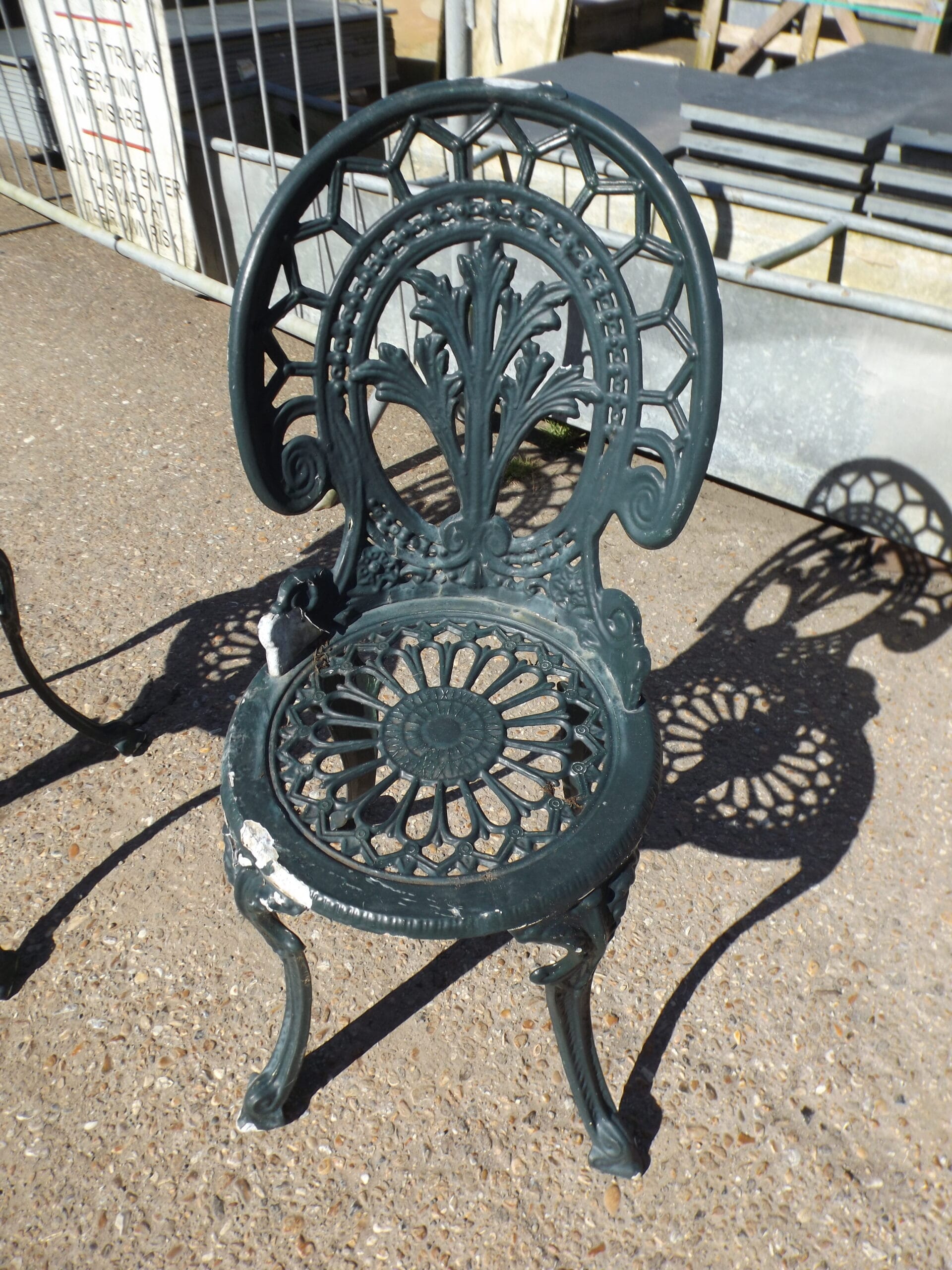 Vintage Garden Table And Two Chairs - Best Reclamation Vintage Garden Table And Two Chairs - Image 5