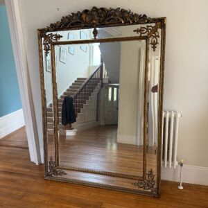 Ornate Gold Framed Overmantel Mirror