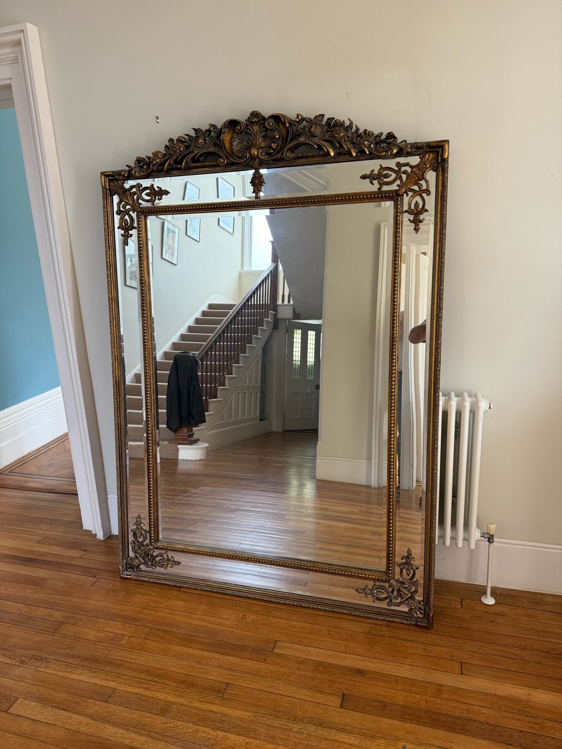 Ornate Gold Framed Overmantel Mirror - Best Reclamation Ornate Gold Framed Overmantel Mirror