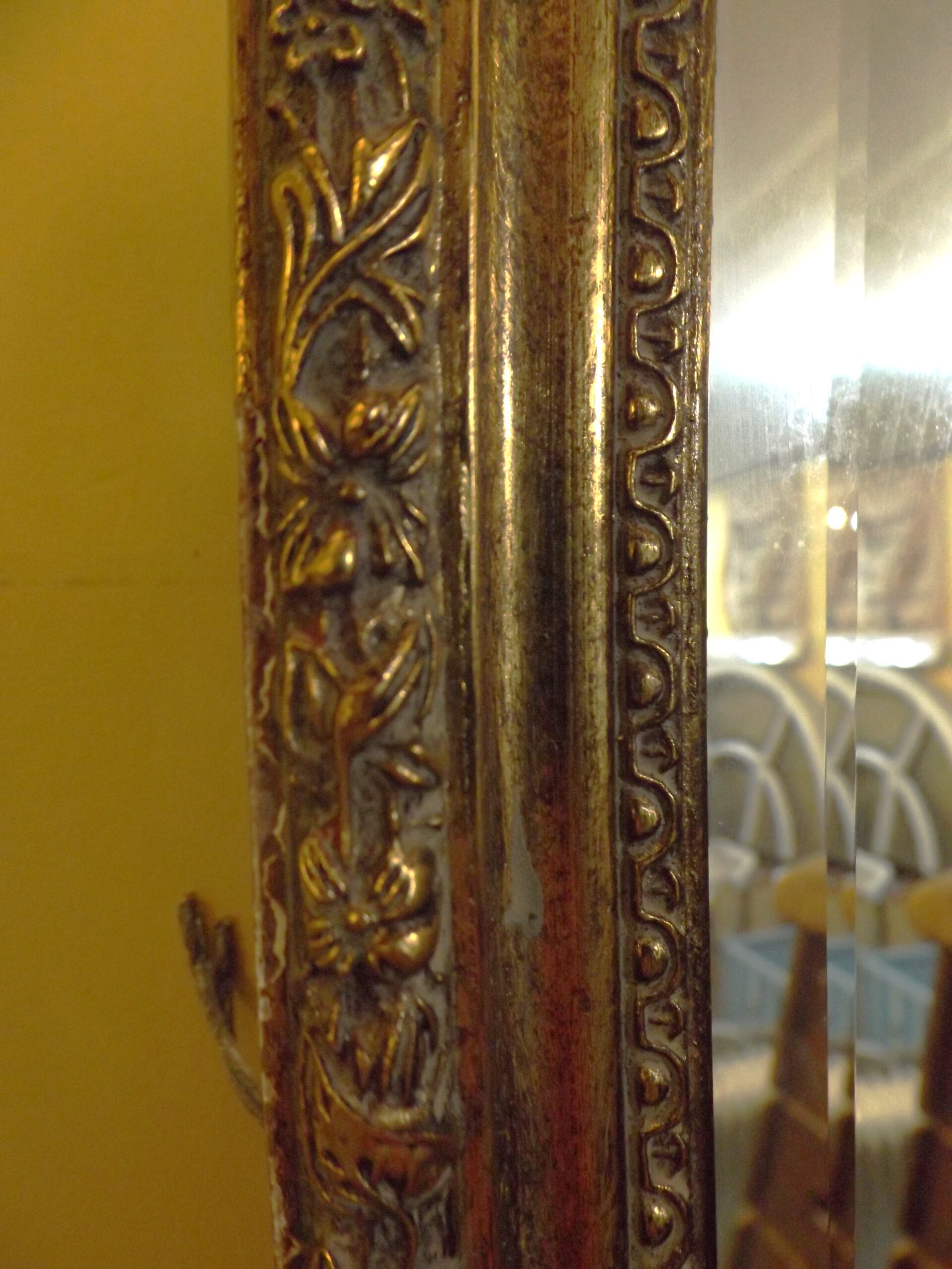 Ornate Gold Framed Overmantel Mirror - Best Reclamation Reclaimed Mirrot