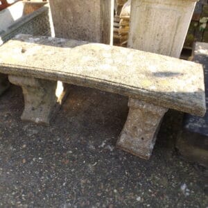 Reclaimed Concrete Bench