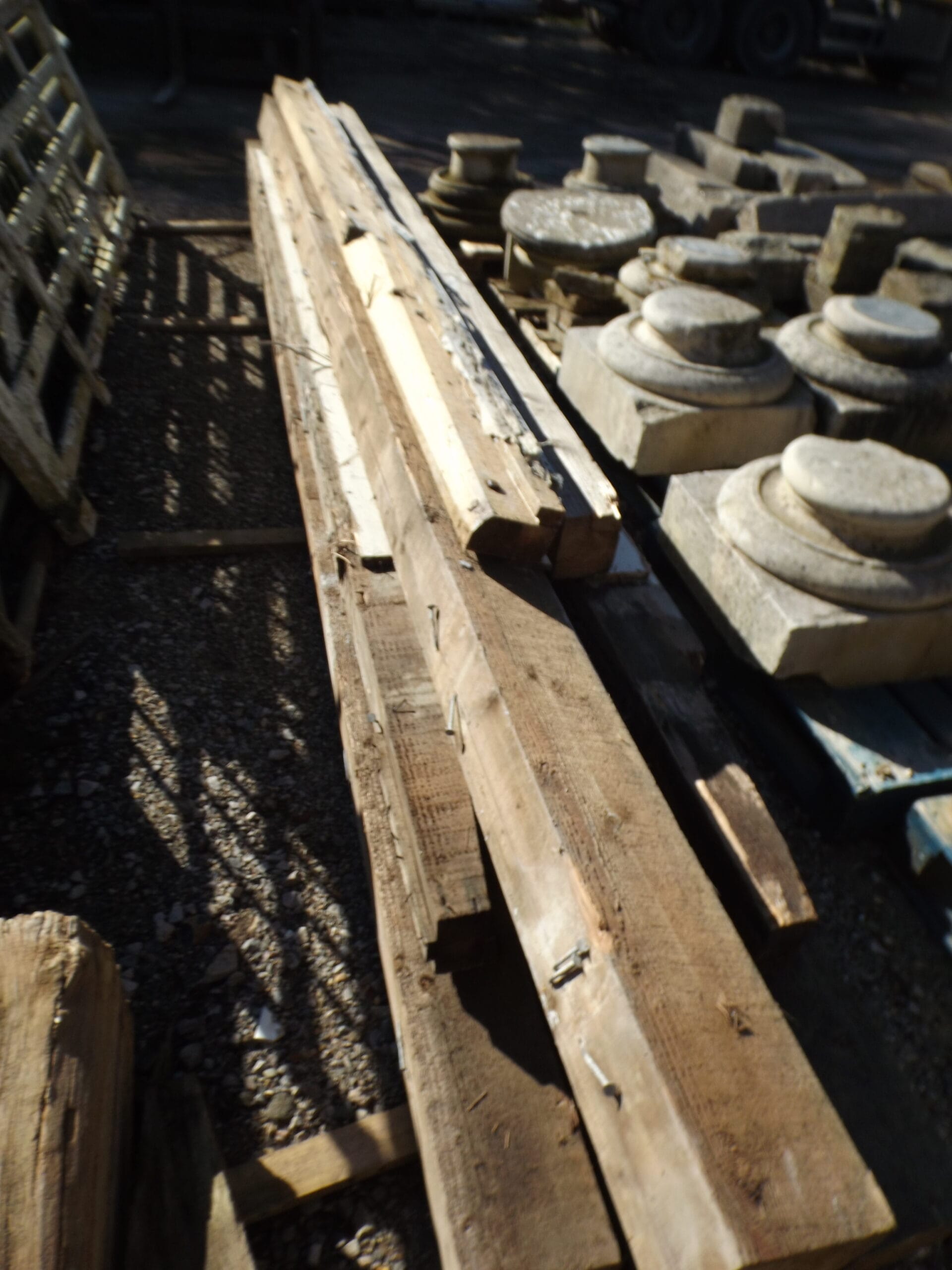 Reclaimed Pitch Pine Beams - Best Reclamation Reclaimed Beams