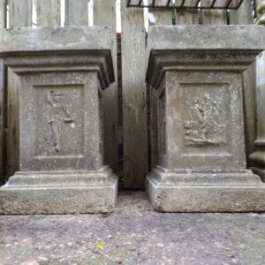 Reclaimed Reconstituted Stone Plinths