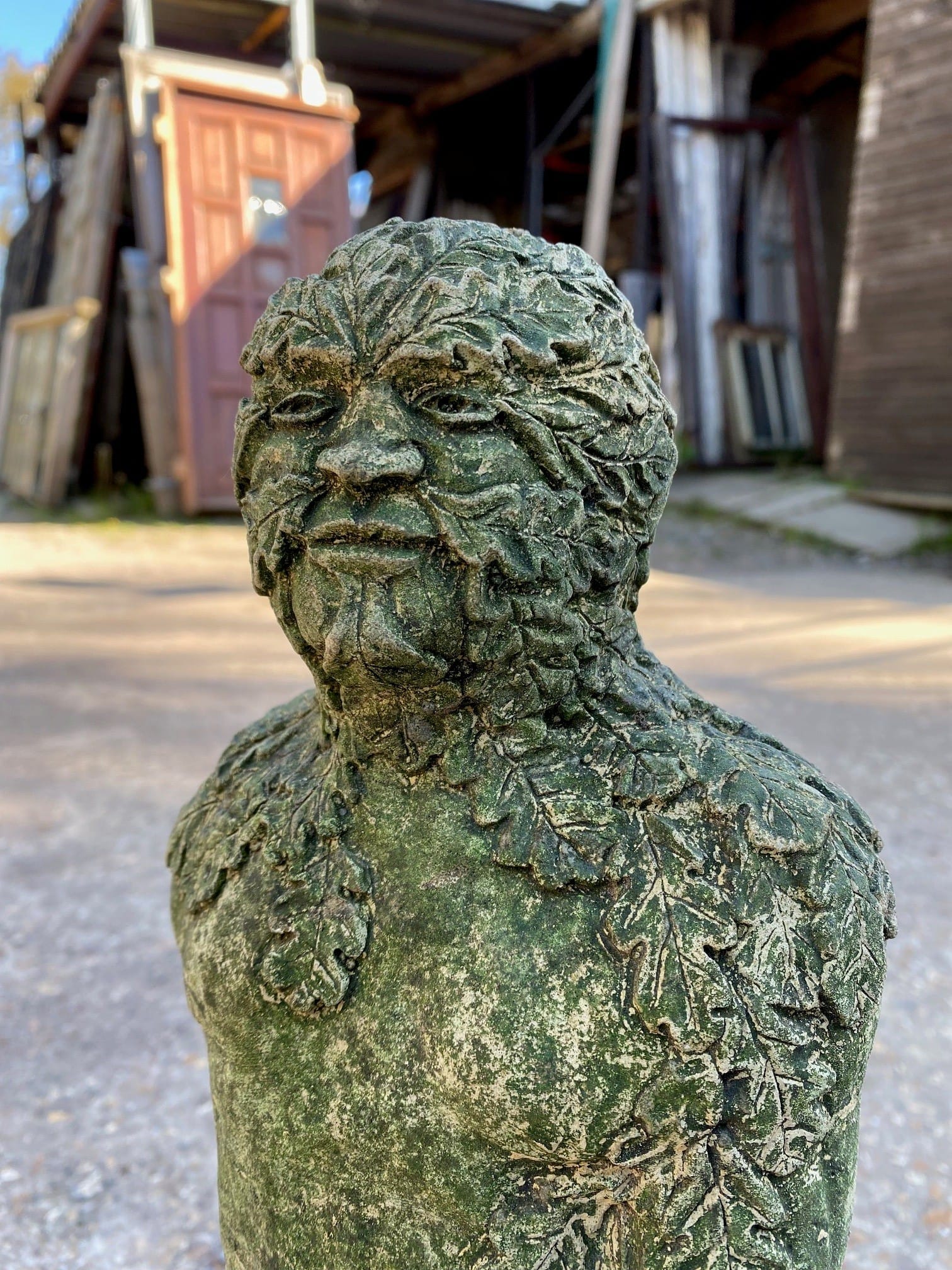 Reclaimed Green Man Statue - Best Reclamation Jack In The Green