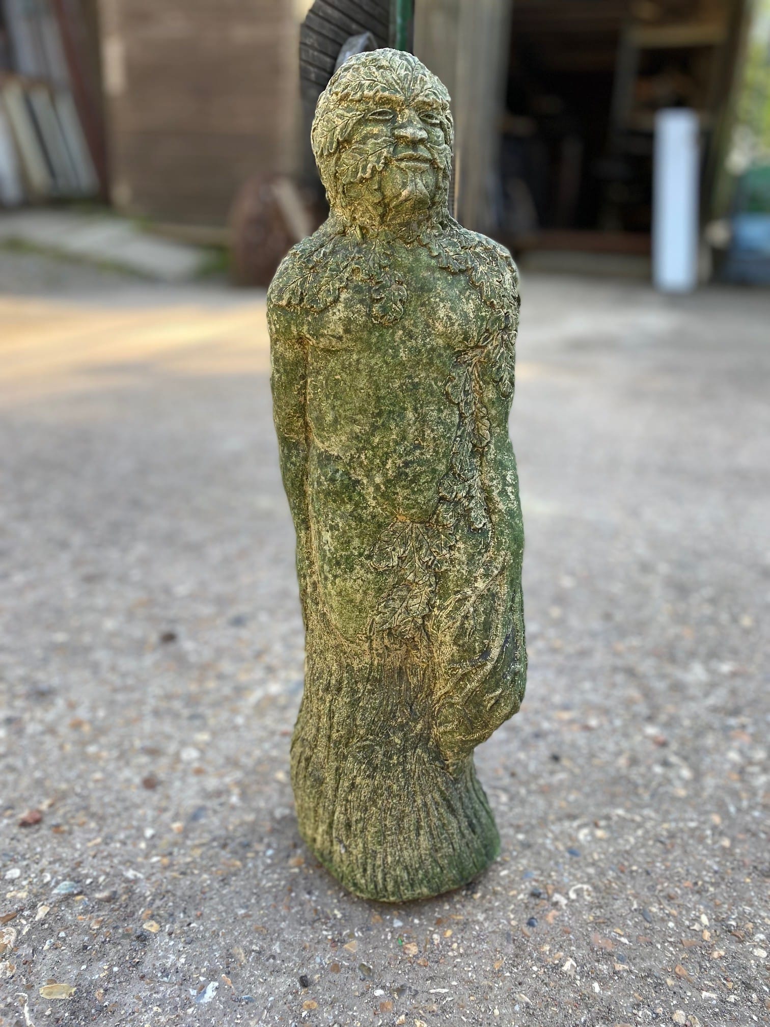 Reclaimed Green Man Statue - Best Reclamation Reclaimed Green Man Statue