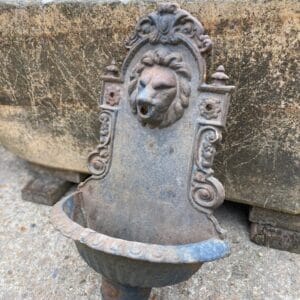 Cast Iron Wall Water Feature