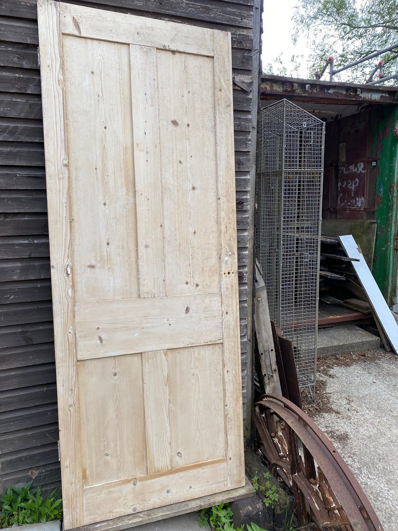 Stripped Pine Victorian 4 Panel Doors - Best Reclamation Doors &Amp; Windows