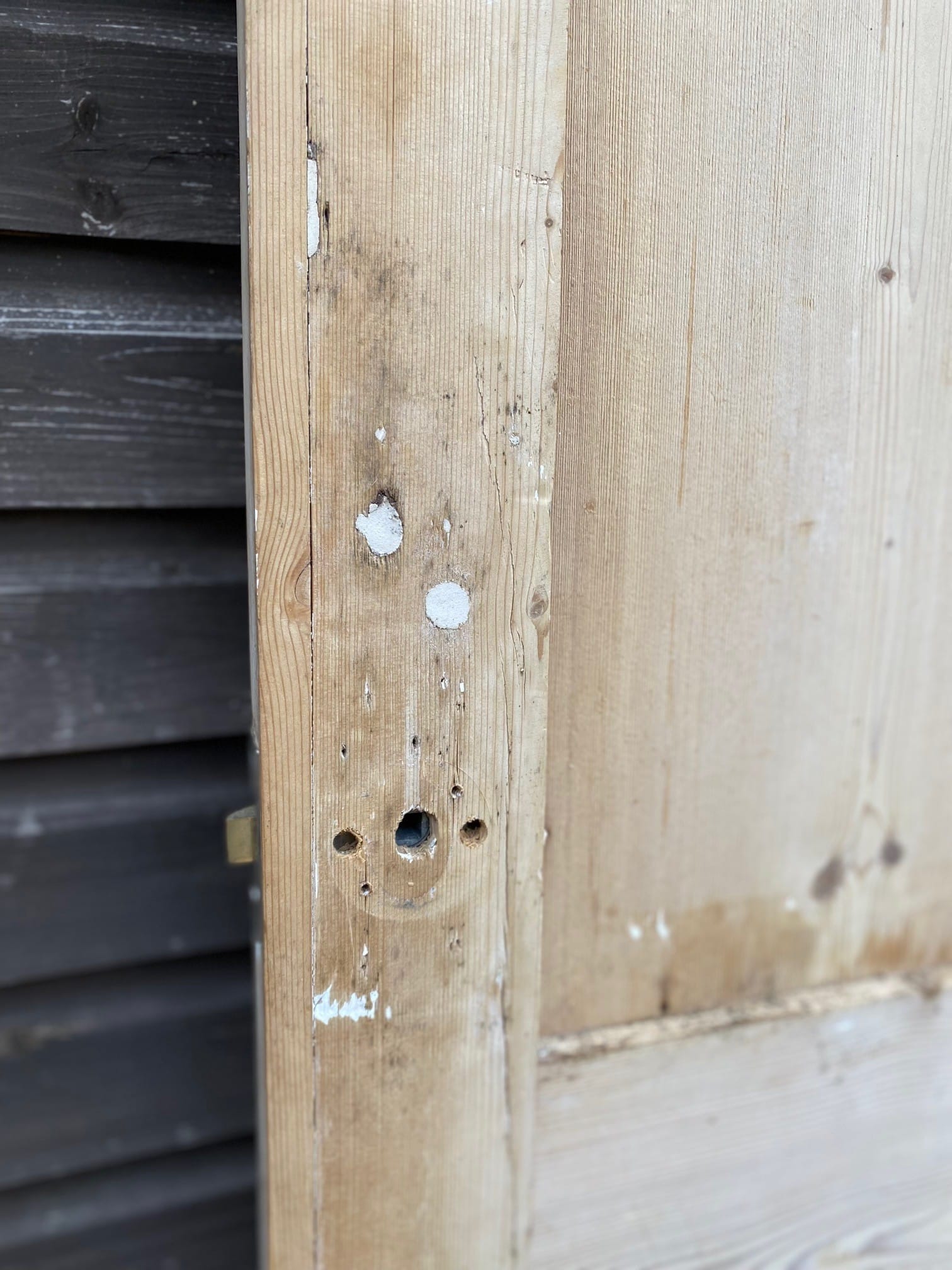 Stripped Pine Victorian 4 Panel Doors - Best Reclamation Stripped Pine Door