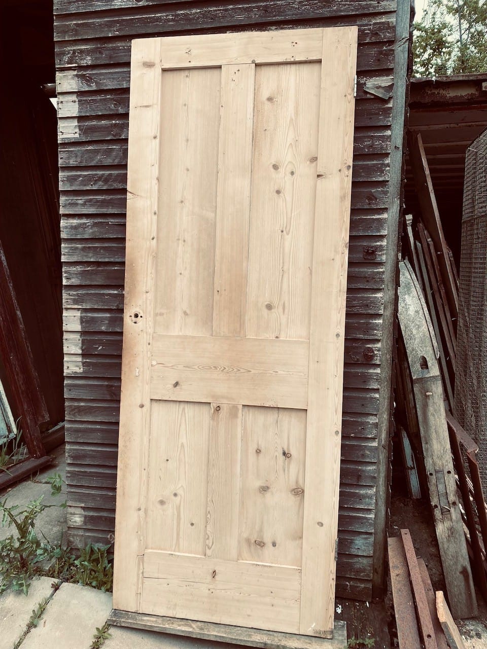 Stripped Pine Victorian 4 Panel Doors - Best Reclamation Panelled Doors