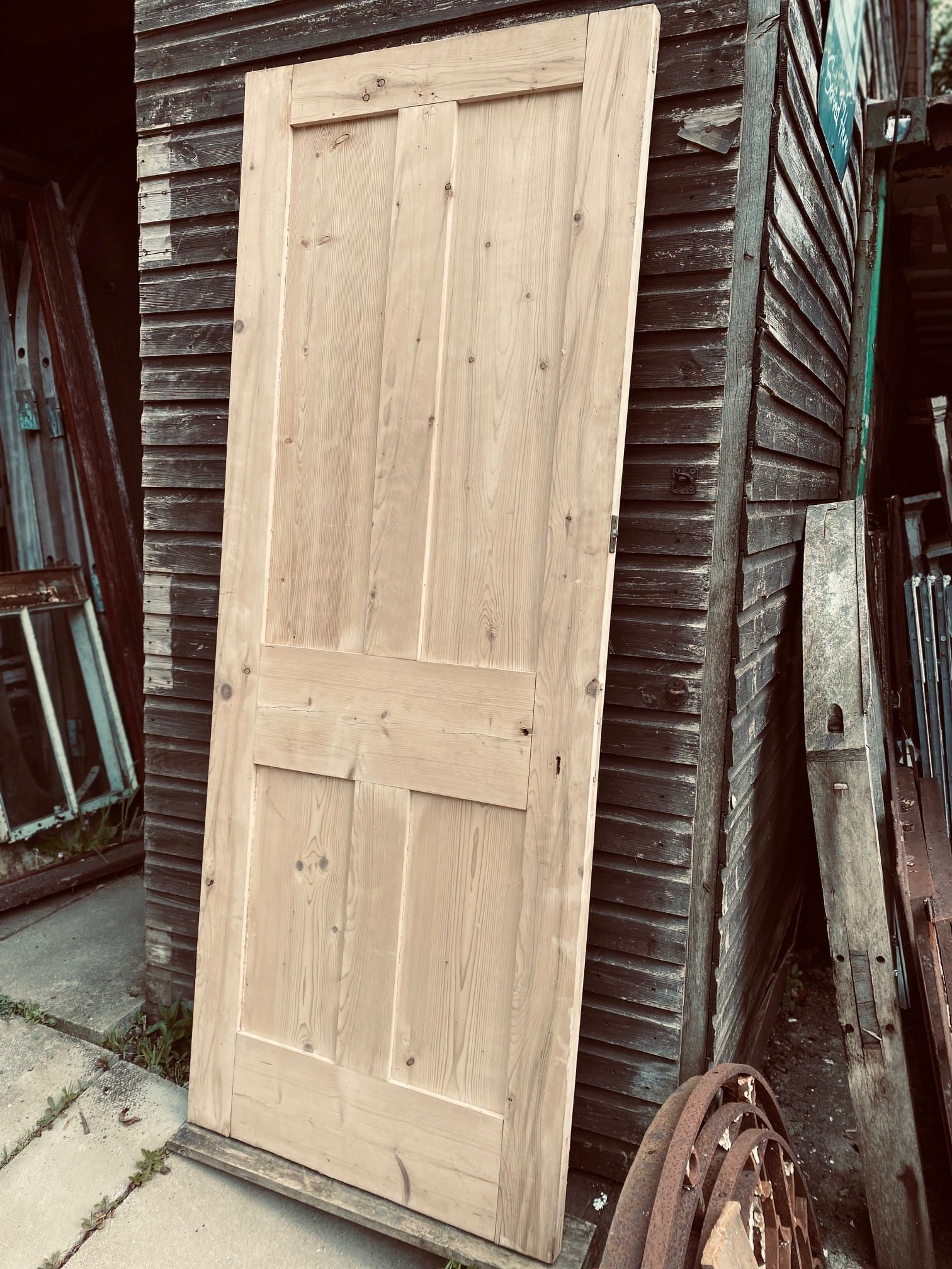 Stripped Pine Victorian 4 Panel Doors - Best Reclamation Victorian Doors