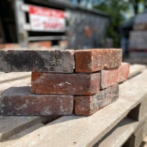 Victorian Red Kiln Squint Bricks