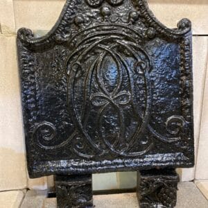 Antique Ornate Fireback