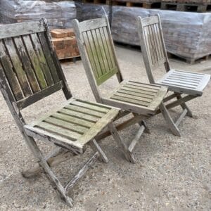 Folding Wooden Garden Chairs