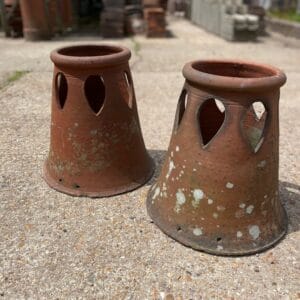 Handmade Rolltop Chimney Pots