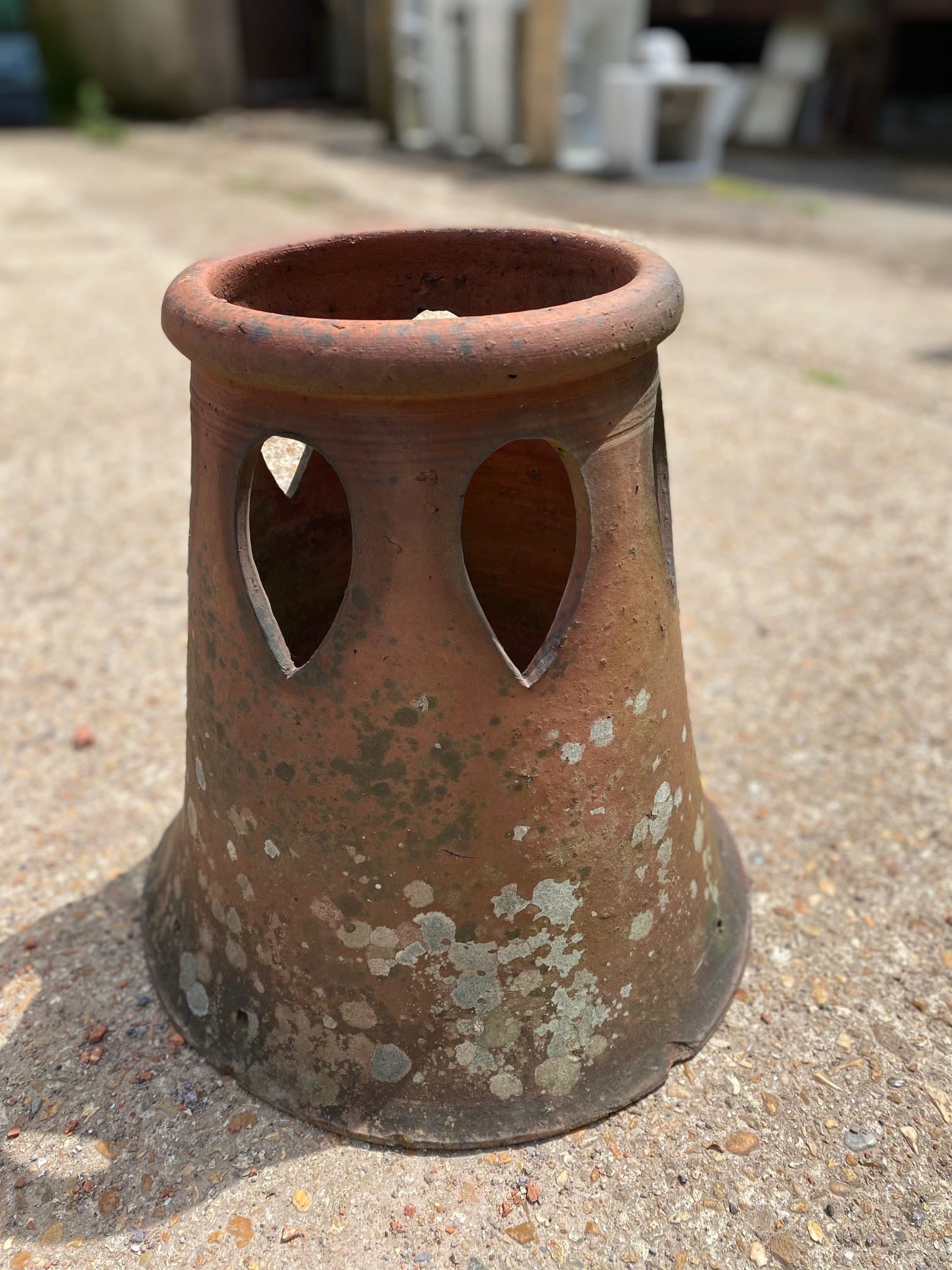 Handmade Rolltop Chimney Pots - Best Reclamation Vented Chimney Pots