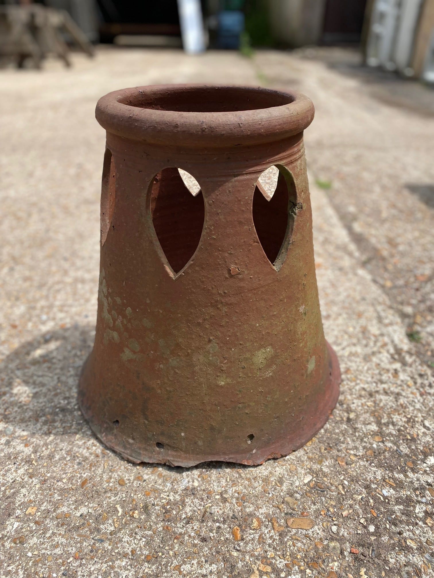 Handmade Rolltop Chimney Pots - Best Reclamation Reclaimed Chimney Pots