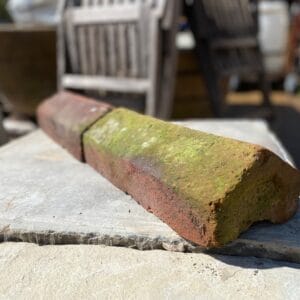 Handmade Triangular Single Skin Coping Bricks