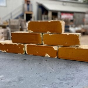 Reclaimed Brown Glazed Bricks