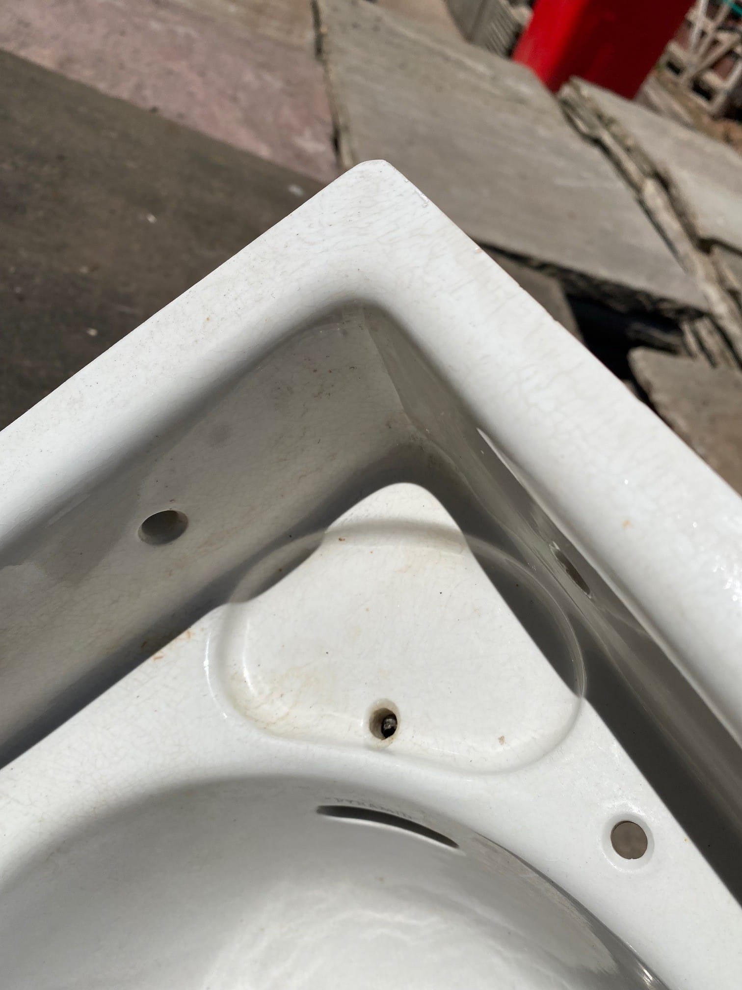 Edwardian Corner Basin - Best Reclamation Period Corner Basin