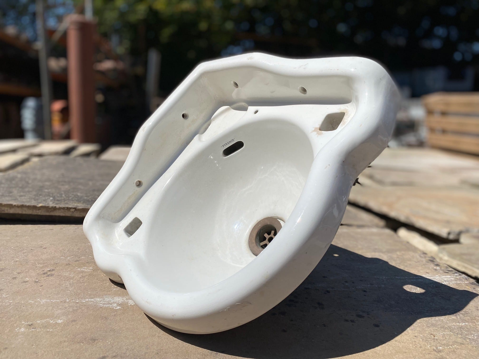 Edwardian Corner Basin - Best Reclamation Antique Corner Basin