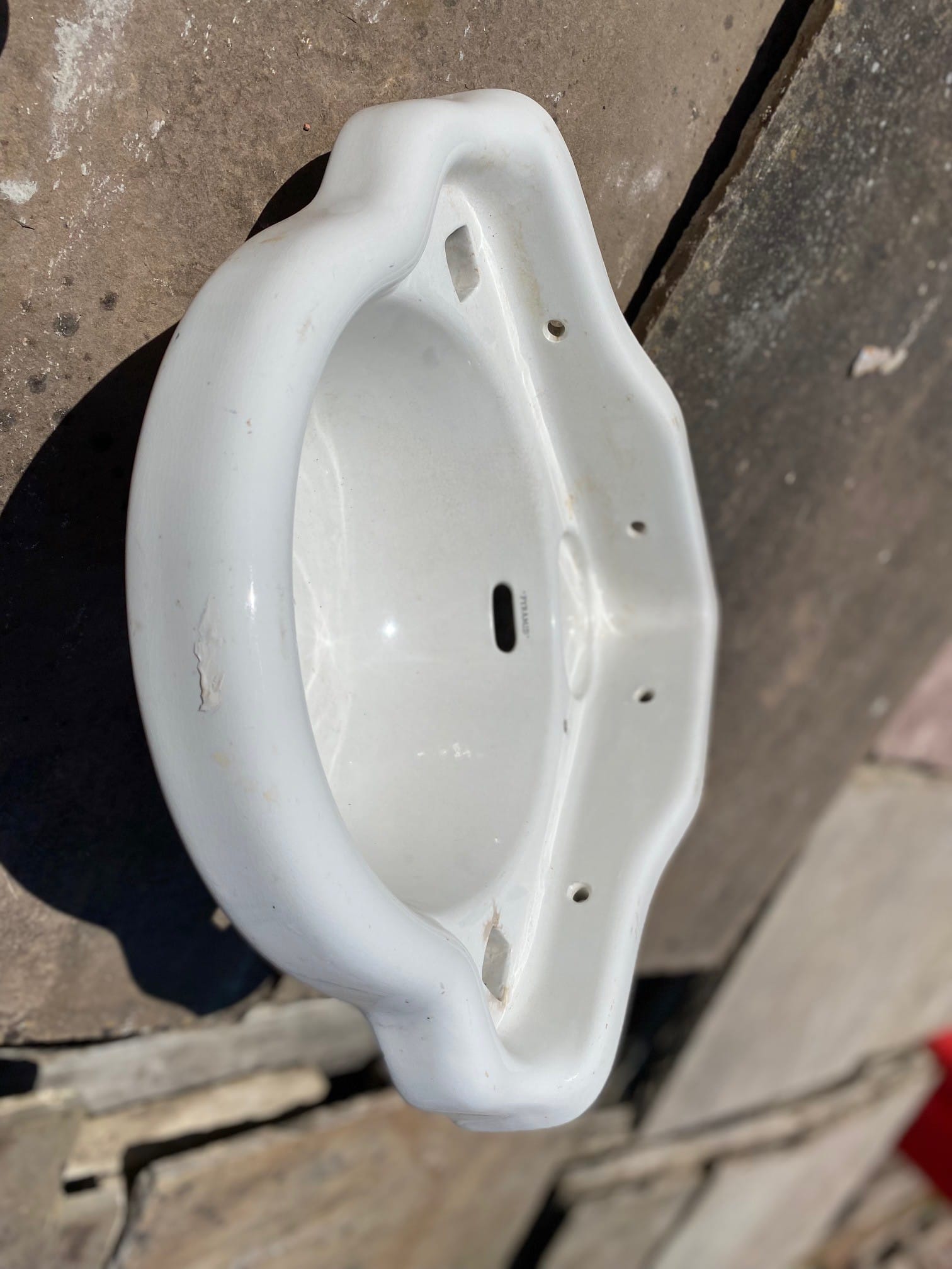 Edwardian Corner Basin - Best Reclamation Antique Basin