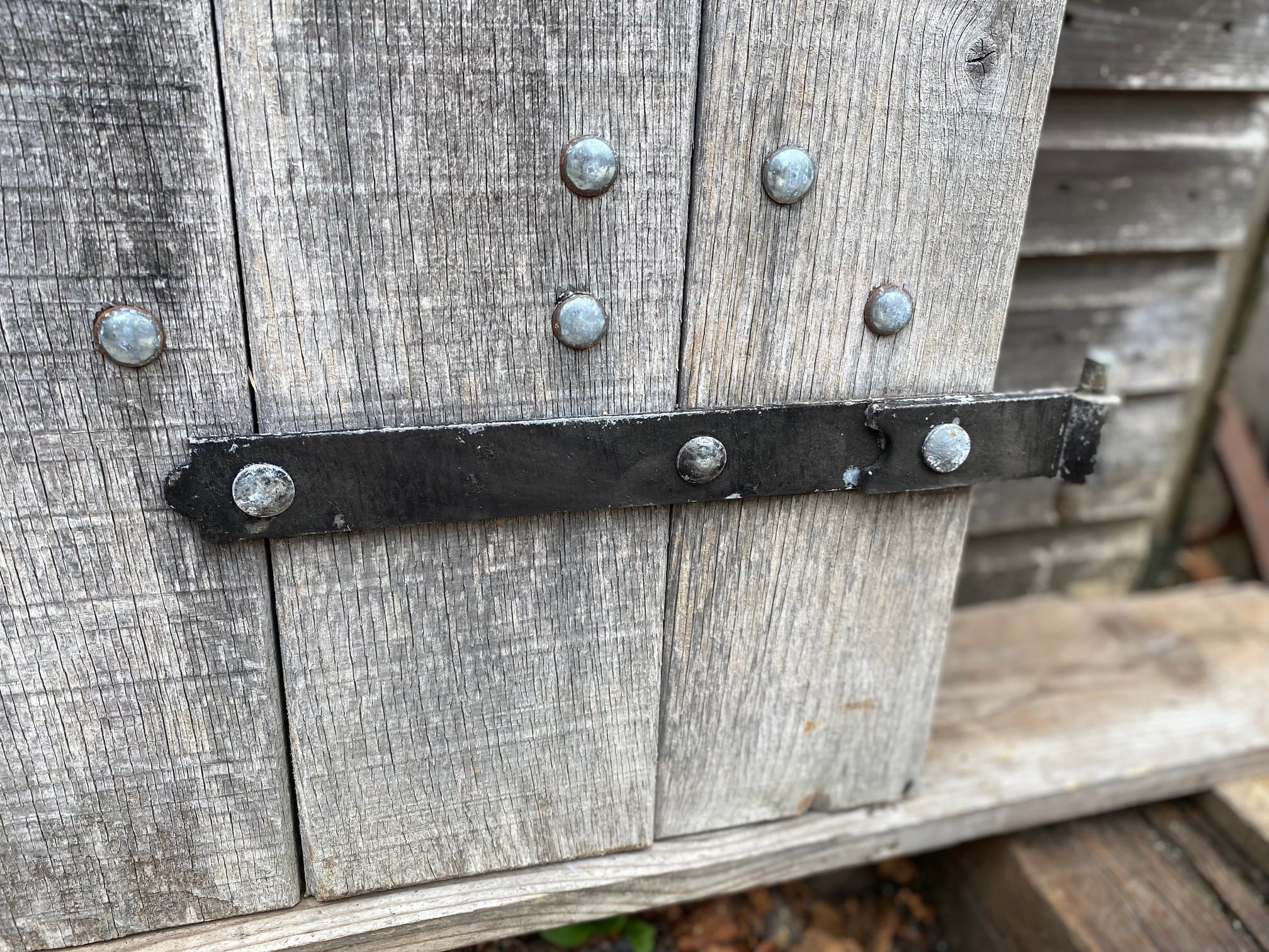 Narrow Rustic Oak Plank Door - Best Reclamation Plank Doors