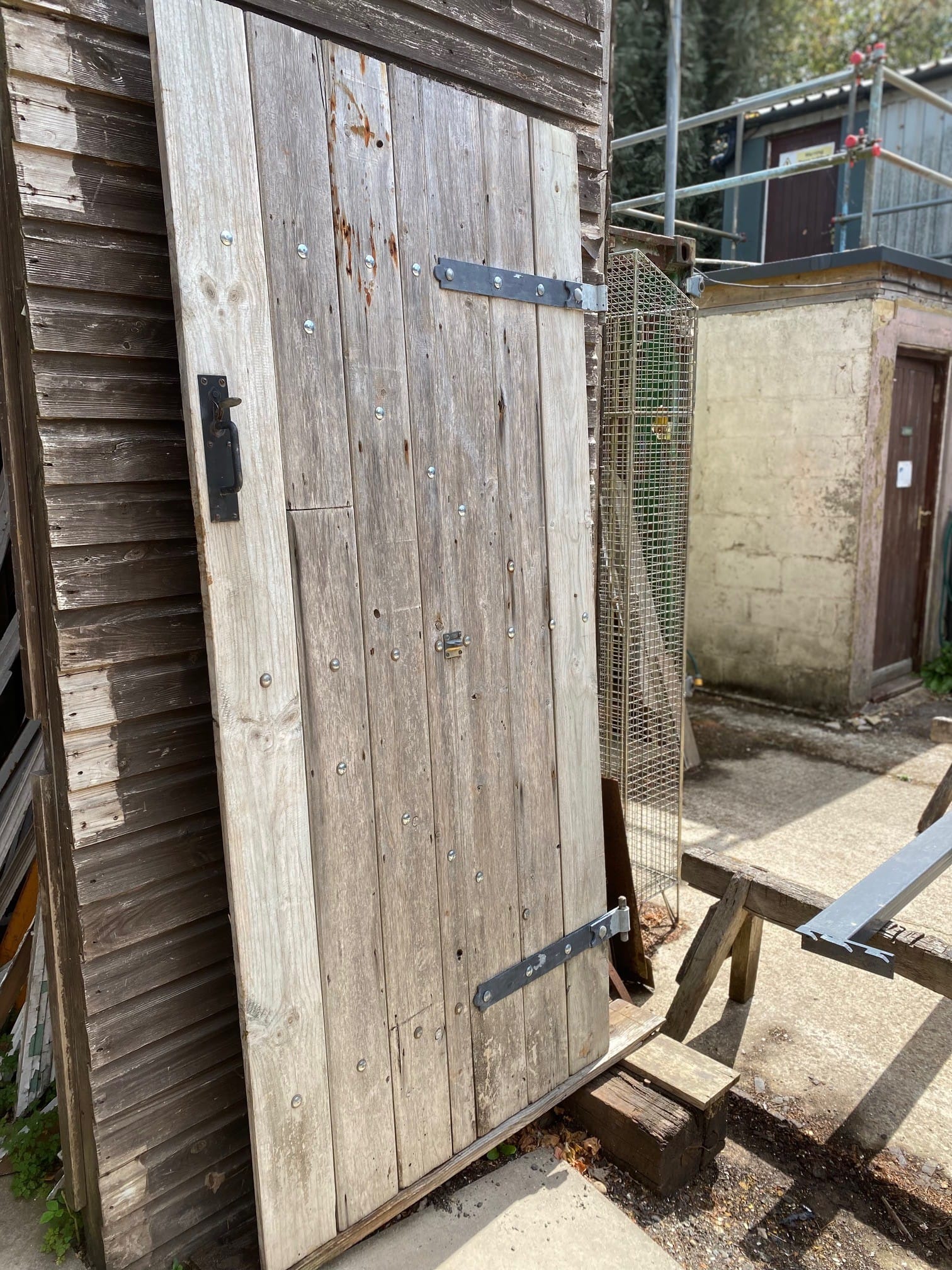 Rustic Pine Plank Door - Best Reclamation Rustic Pine Plank Door