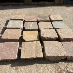 Indian Raj Green Cobble Setts